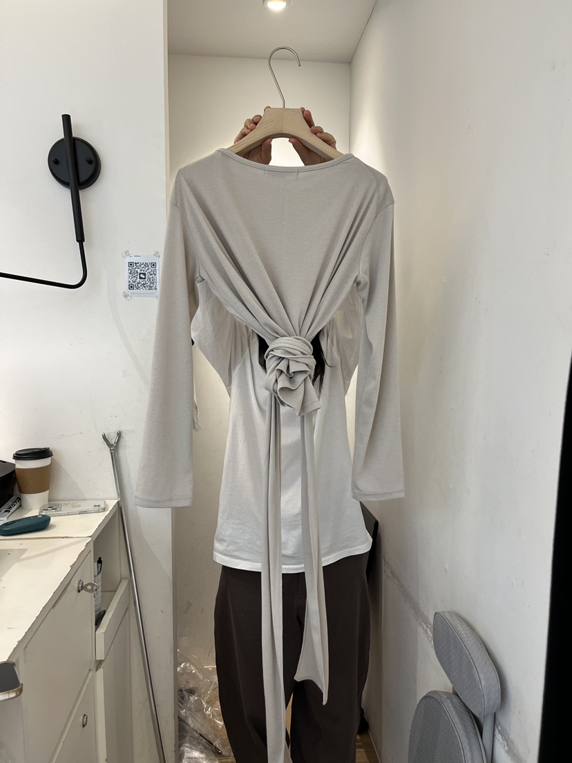 OUVIR東大門代購女裝新款職業時尚人氣休閑推薦26春夏長袖T恤O.V.R/OUVIR長袖T恤