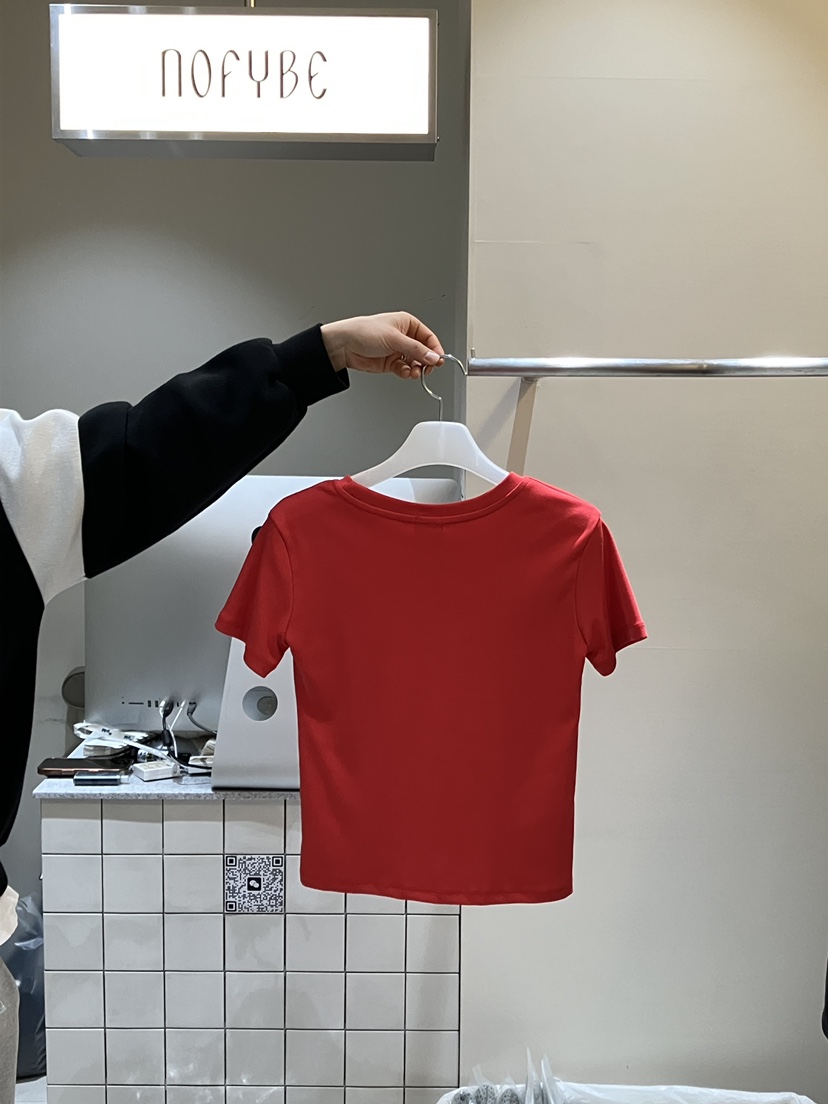 NOFYBE東大門代購女裝新品休閑真品熱賣26春夏時尚人氣T恤NOFYBET恤