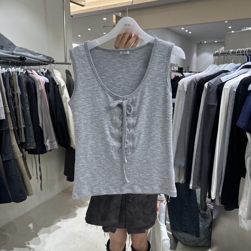 BENE東大門代購女裝新款推薦時尚熱賣人氣吊帶背心不含內搭BENE吊帶/背心圖色1