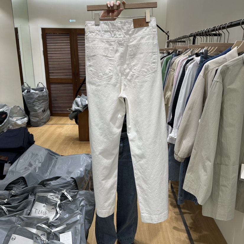 GILLI東大門直郵女士新款26春夏熱賣職業推薦真品人氣牛仔褲GILLI牛仔褲