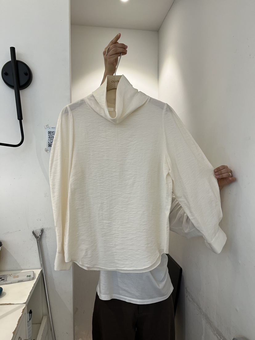 OUVIR東大門實拍女士新品人氣休閑職業推薦時尚襯衫蕾絲衫O.V.R/OUVIR襯衫/蕾絲衫圖色1