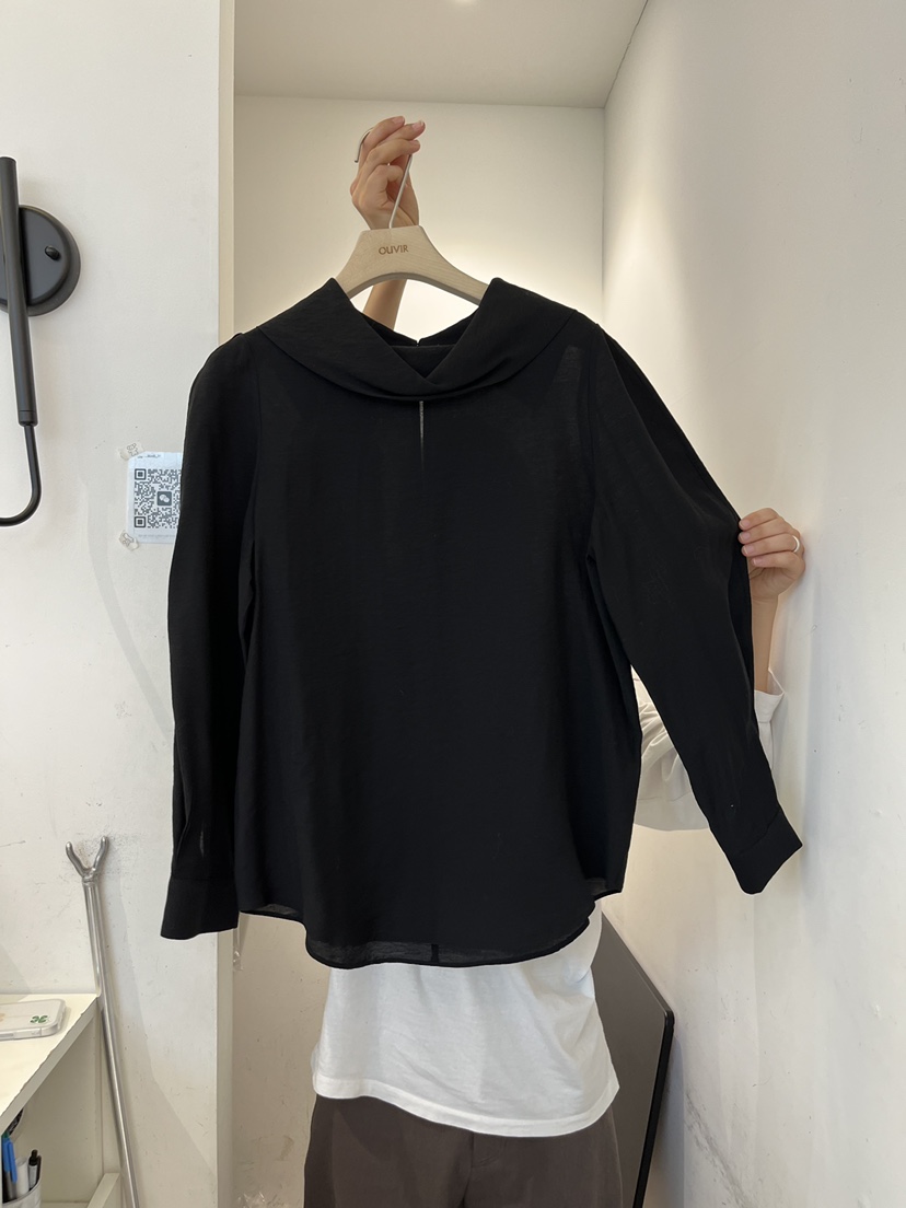 OUVIR東大門實拍女士新品人氣休閑職業推薦時尚襯衫蕾絲衫O.V.R/OUVIR襯衫/蕾絲衫圖色2