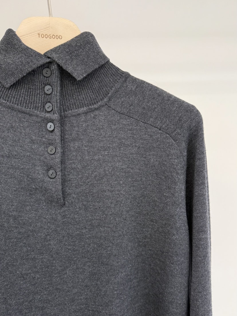TOOGOOD韓國直郵女裝新品推薦真品職業熱賣休閑針織衫紐扣TOOGOOD針織衫