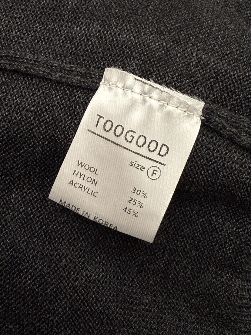 TOOGOOD韓國直郵女裝新品推薦真品職業熱賣休閑針織衫紐扣TOOGOOD針織衫