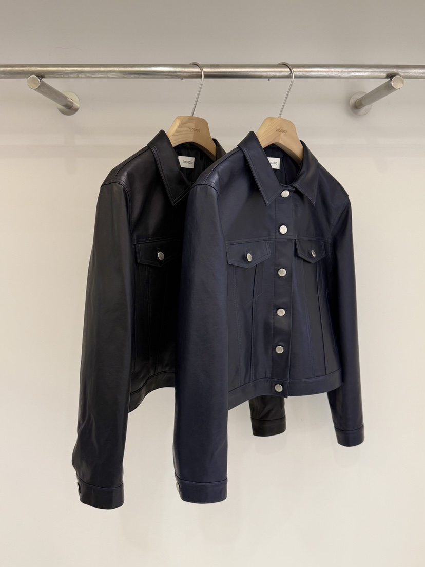 TOOGOOD韓國代購女裝新款人氣時尚推薦真品熱賣休閑職業皮衣TOOGOOD皮衣