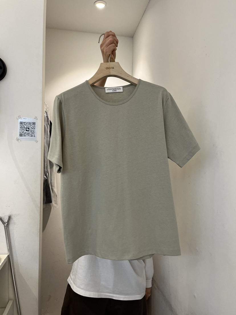 OUVIR韓國代購女士新款熱賣時尚職業人氣推薦真品休閑T恤O.V.R/OUVIRT恤圖色2