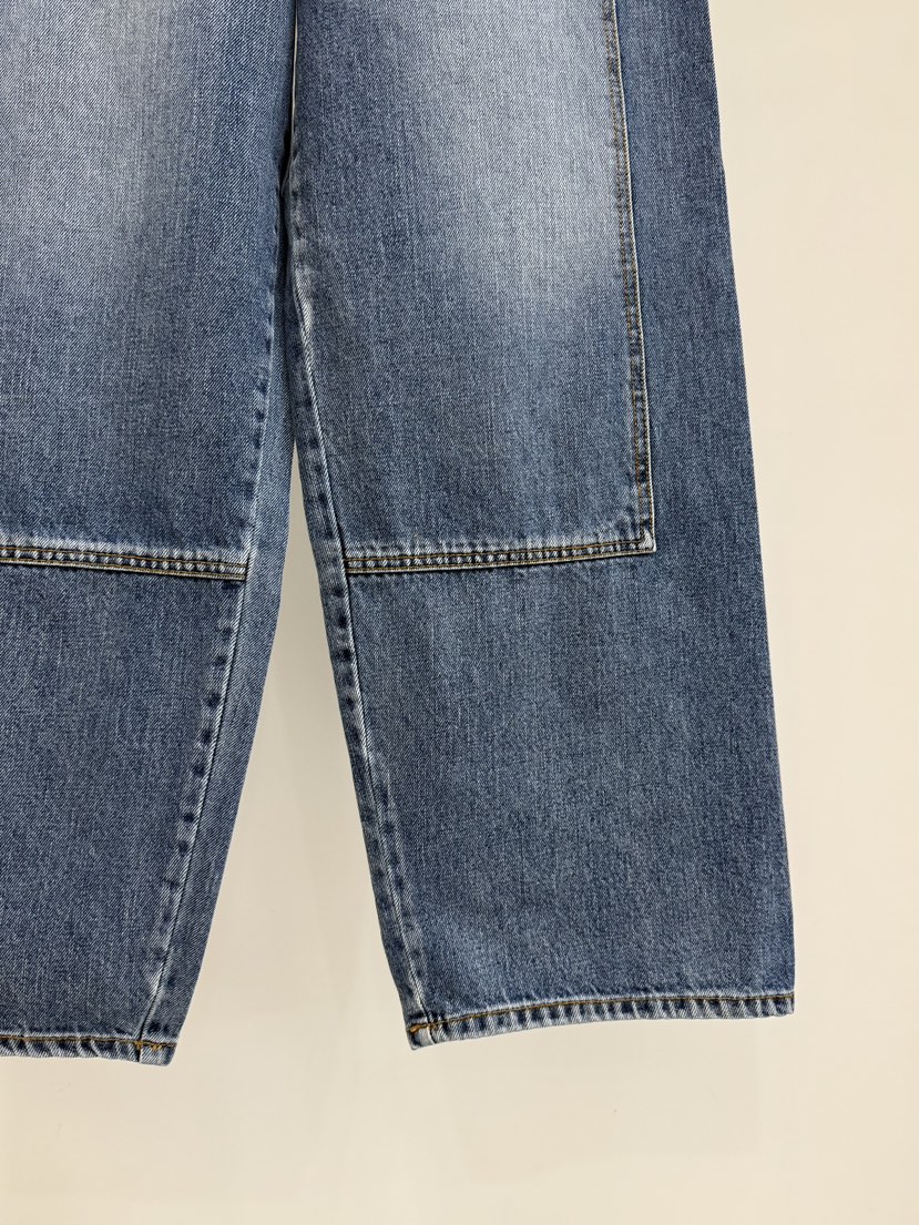 TOOGOOD東大門直郵女裝新款26春夏熱賣人氣職業牛仔褲羅紋TOOGOOD牛仔褲