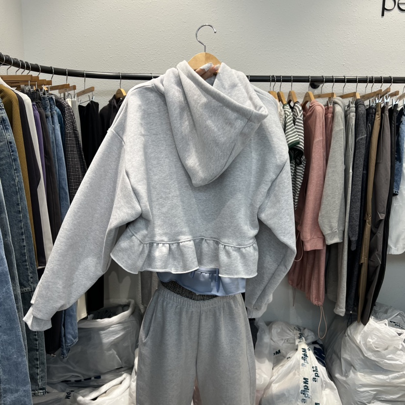 ALMOND PEPE東大門代購女士新款職業推薦休閑衛衣連帽衫ALMOND PEPE衛衣