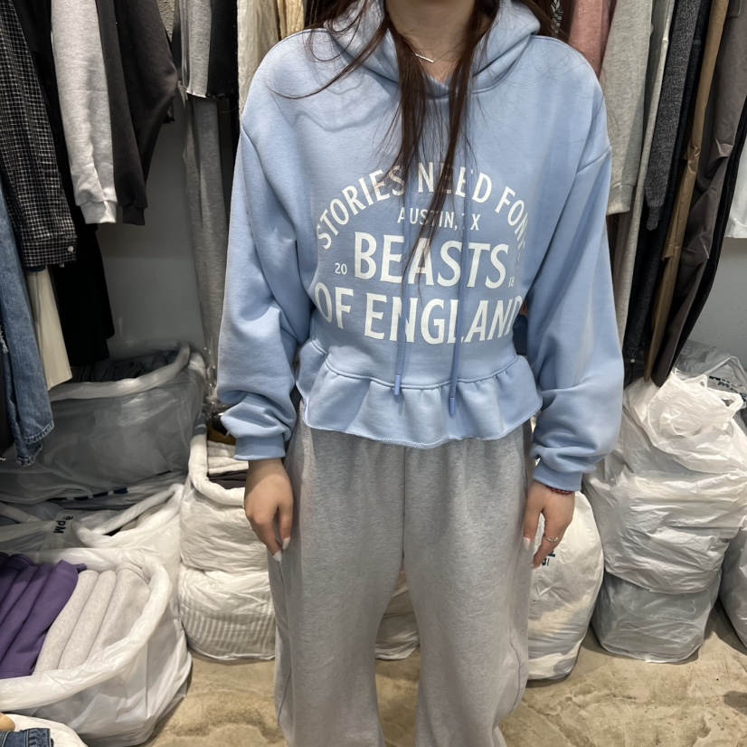 ALMOND PEPE東大門代購女士新款職業推薦休閑衛衣連帽衫ALMOND PEPE衛衣圖色1