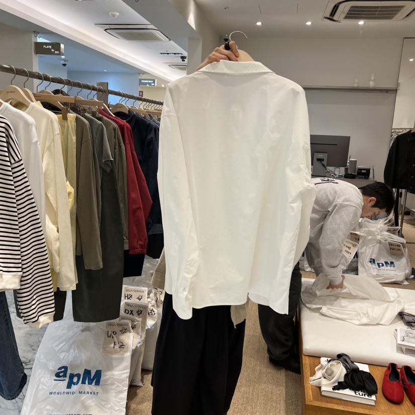 SELF SERVICE韓國代購女裝新品職業26春夏真品襯衫蕾絲衫SELF SERVICE襯衫/蕾絲衫