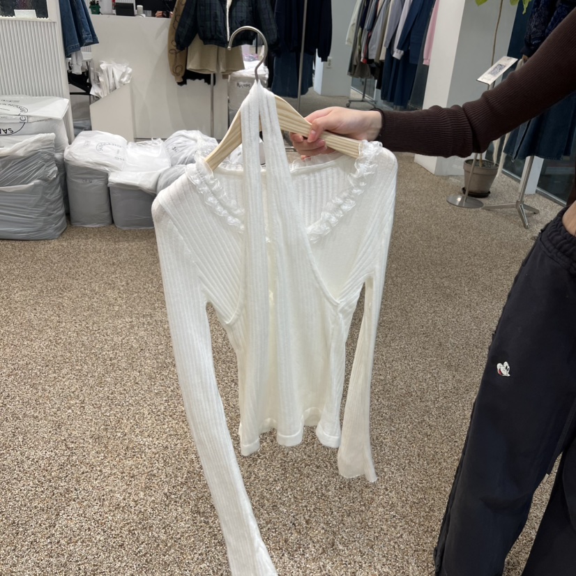 ARANCIA東大門實拍女士新款人氣真品休閑長袖T恤假兩件雙層ARANCIA長袖T恤圖色1