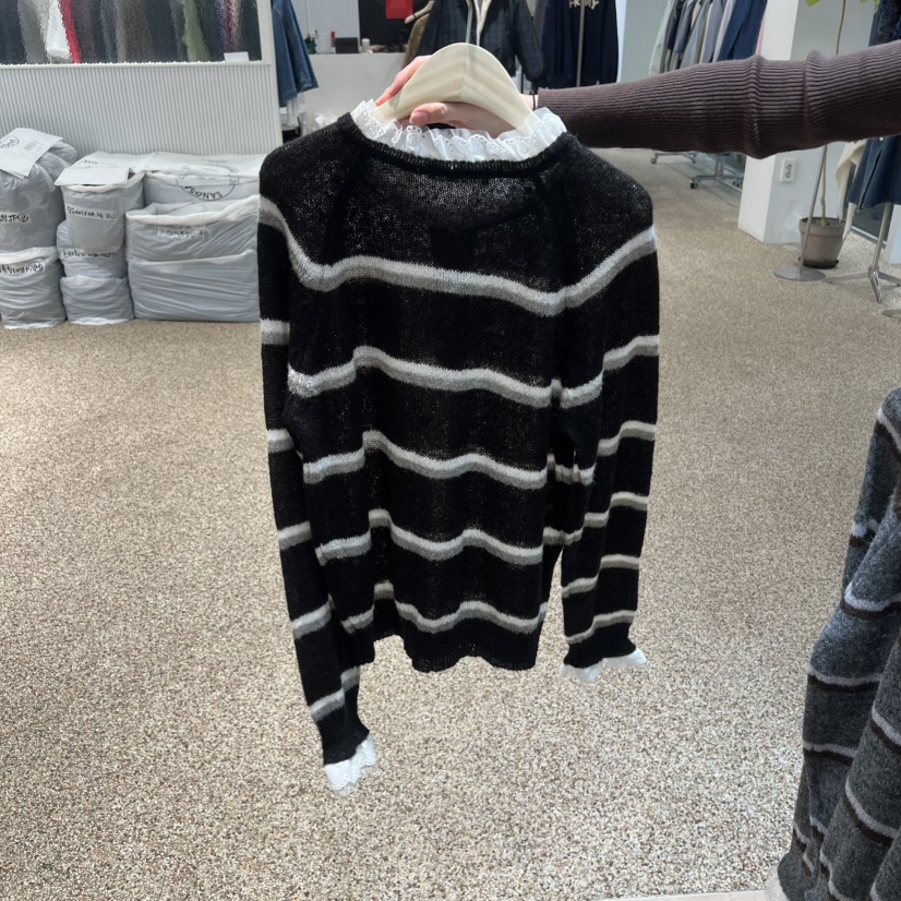 ARANCIA韓國代購女士新品真品人氣休閑職業針織衫單排扣開衫ARANCIA針織衫