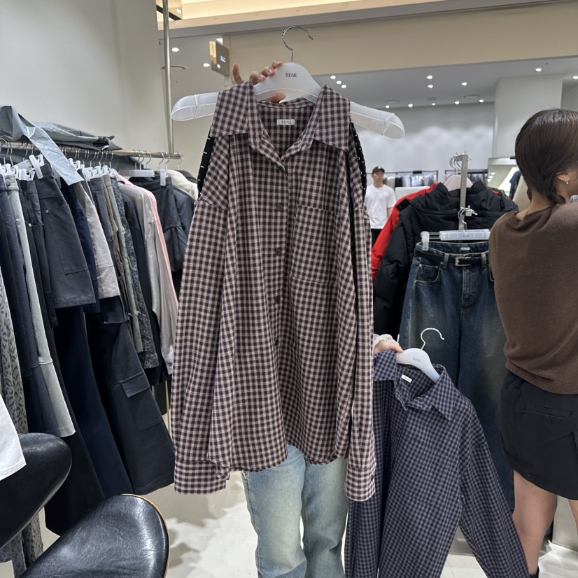 BENE東大門代購女士新款熱賣職業推薦休閑真品襯衫蕾絲衫BENE襯衫/蕾絲衫圖色2