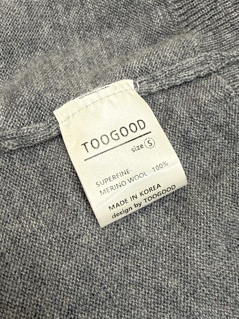 TOOGOOD韓國代購女士新品推薦26春夏熱賣時尚針織衫圓領開衫TOOGOOD針織衫