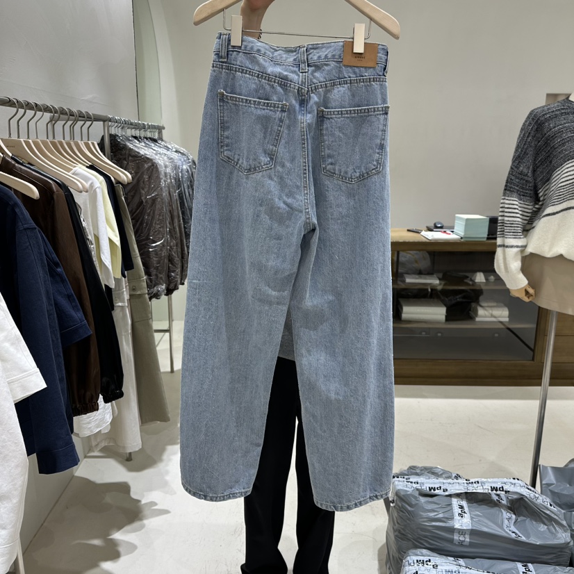 A WANT東大門代購女士新品真品人氣推薦職業休閑時尚牛仔褲A WANT牛仔褲