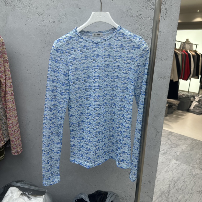SIXTEEN東大門實拍女裝新款時尚26春夏熱賣人氣真品長袖T恤SIXTEEN長袖T恤圖色1