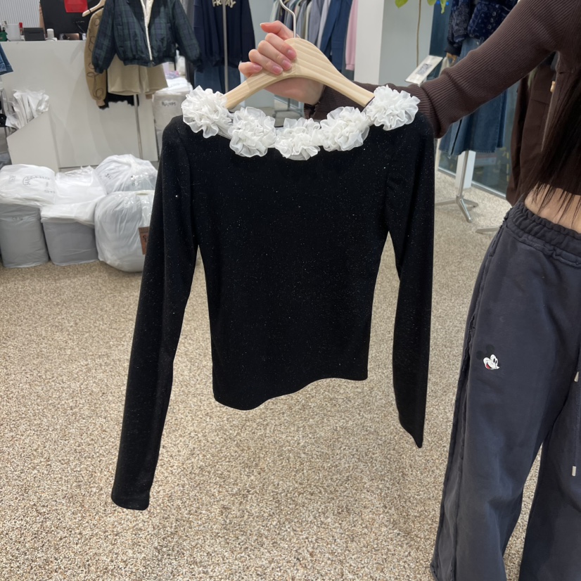 ARANCIA東大門代購女士新款26春夏人氣熱賣推薦時尚長袖T恤ARANCIA長袖T恤