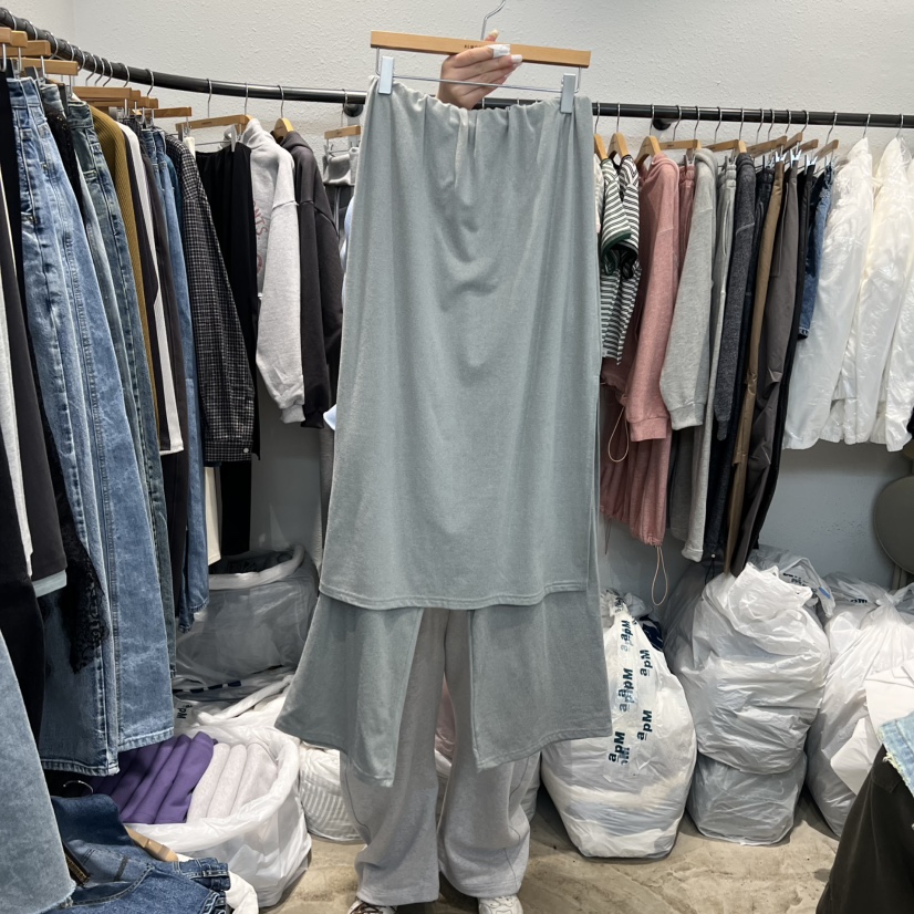 ALMOND PEPE韓國直郵女裝新款推薦職業熱賣26春夏人氣裙褲ALMOND PEPE裙褲圖色2