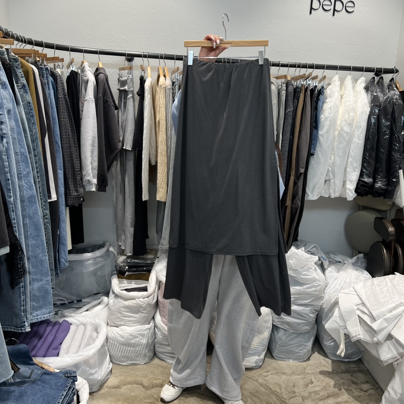 ALMOND PEPE韓國直郵女裝新款推薦職業熱賣26春夏人氣裙褲ALMOND PEPE裙褲圖色4