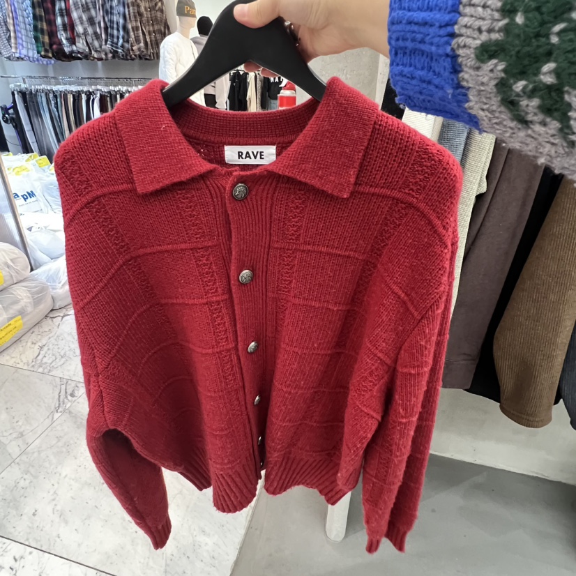 RAVE東大門直郵女裝新品職業熱賣推薦時尚真品26春夏針織衫RAVE針織衫圖色1