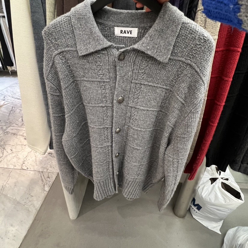 RAVE東大門直郵女裝新品職業熱賣推薦時尚真品26春夏針織衫RAVE針織衫圖色3
