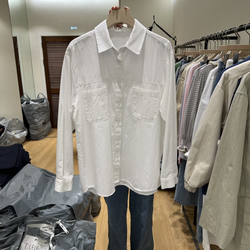 GILLI東大門實拍女士新款休閑熱賣職業真品26春夏襯衫蕾絲衫GILLI襯衫/蕾絲衫圖色1