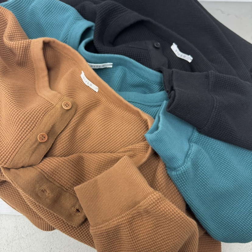 RIVER東大門代購女裝新款熱賣休閑職業推薦時尚真品長袖T恤WATER/RIVER長袖T恤