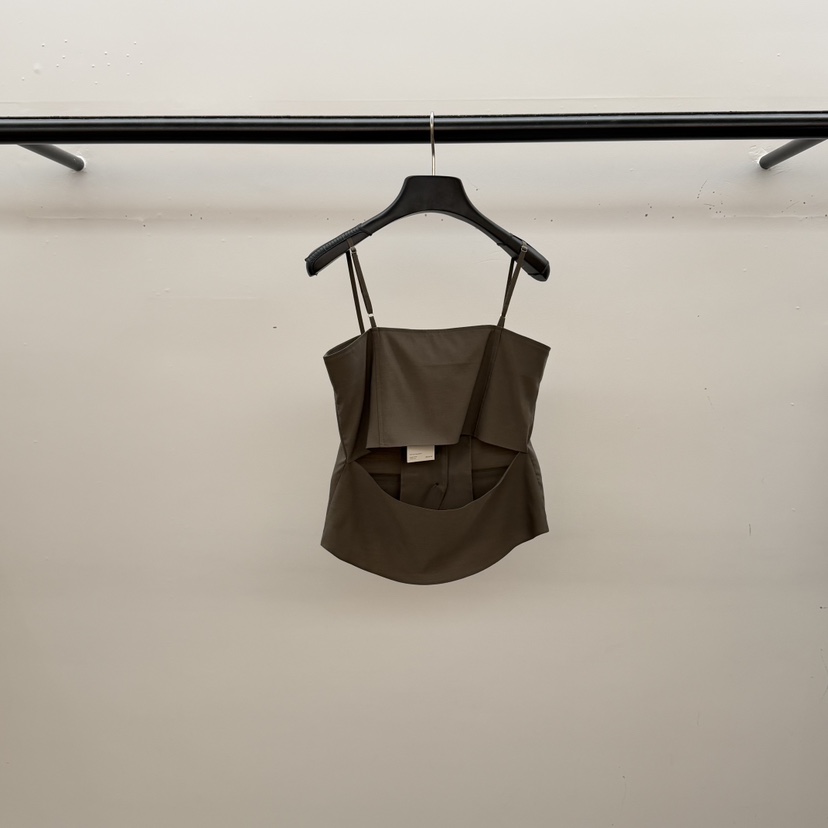 ID東大門代購女裝新品熱賣人氣26春夏職業休閑吊帶背心絲綢ID吊帶/背心