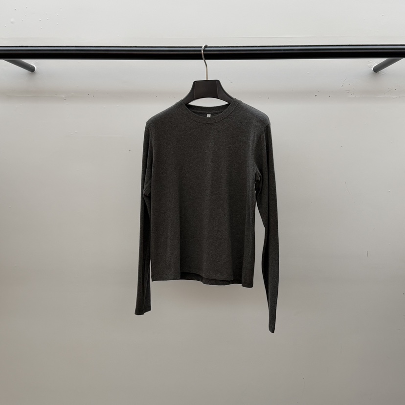 ID東大門實拍女士新品職業熱賣休閑時尚推薦真品人氣長袖T恤ID長袖T恤圖色3墨色