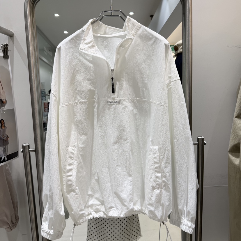 BRICKLANE東大門實拍女裝新品人氣職業真品時尚衛衣尼龍拉鏈BRICKLANE衛衣圖色1