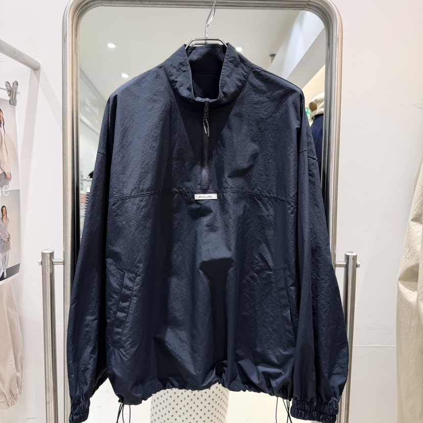 BRICKLANE東大門實拍女裝新品人氣職業真品時尚衛衣尼龍拉鏈BRICKLANE衛衣圖色2