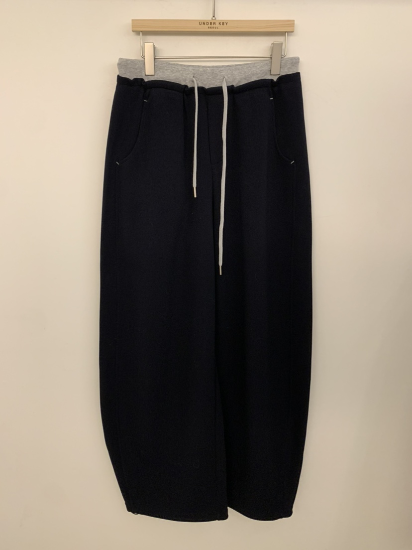 UNDER KEY東大門實拍女裝新品人氣真品時尚休閑職業休閑褲UNDER KEY休閑褲圖色4深藍色