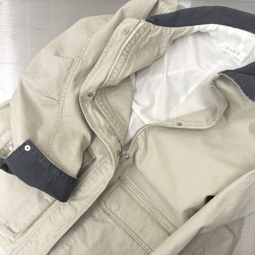 RIVER東大門代購女裝新品休閑職業26春夏推薦人氣真品夾克WATER/RIVER夾克