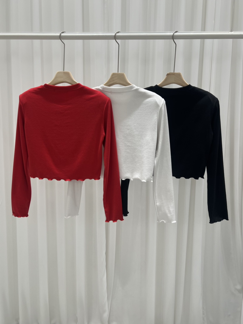 IF YOU SAY SO/PLUM-Q韓國直郵女士新款真品長袖T恤IF YOU SAY SO/PLUM-Q長袖T恤