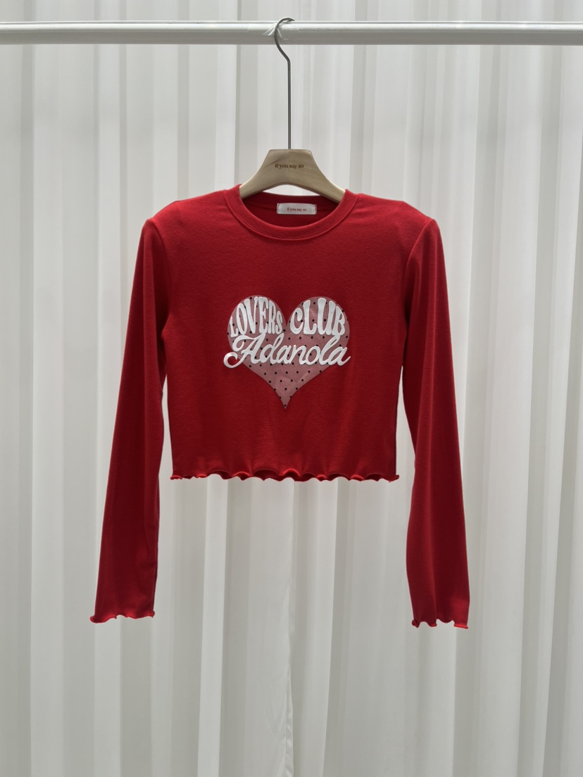 IF YOU SAY SO/PLUM-Q韓國直郵女士新款真品長袖T恤IF YOU SAY SO/PLUM-Q長袖T恤圖色1