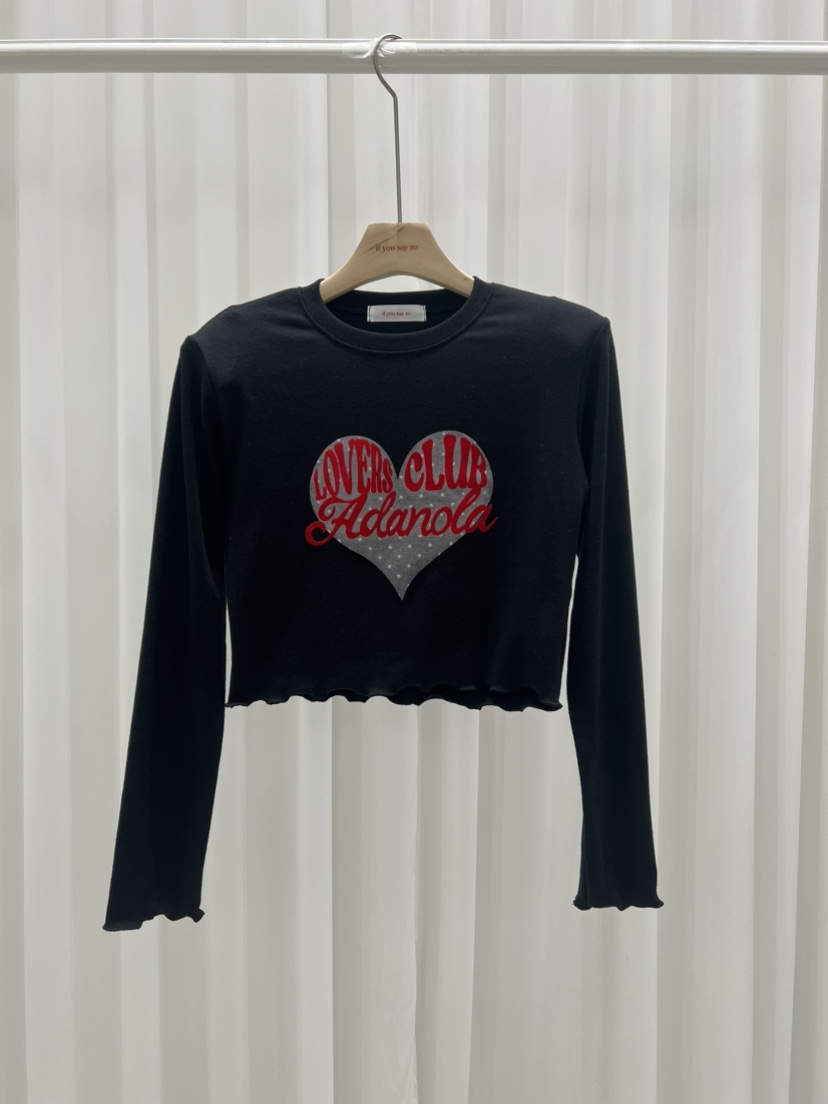 IF YOU SAY SO/PLUM-Q韓國直郵女士新款真品長袖T恤IF YOU SAY SO/PLUM-Q長袖T恤圖色3