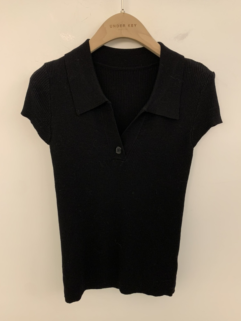 UNDER KEY韓國直郵女裝新款休閑人氣熱賣推薦26春夏針織衫UNDER KEY針織衫圖色5黑色