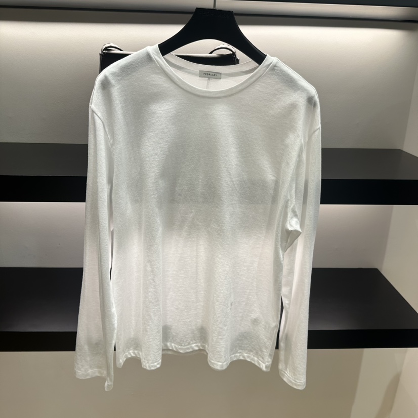 FEBRUARY 11東大門代購女裝新品職業推薦26春夏真品長袖T恤FEBRUARY 11長袖T恤圖色3