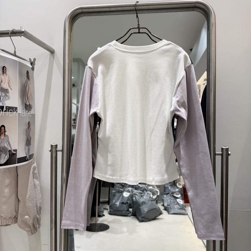 BRICKLANE東大門實拍女士新品真品時尚職業26春夏長袖T恤BRICKLANE長袖T恤