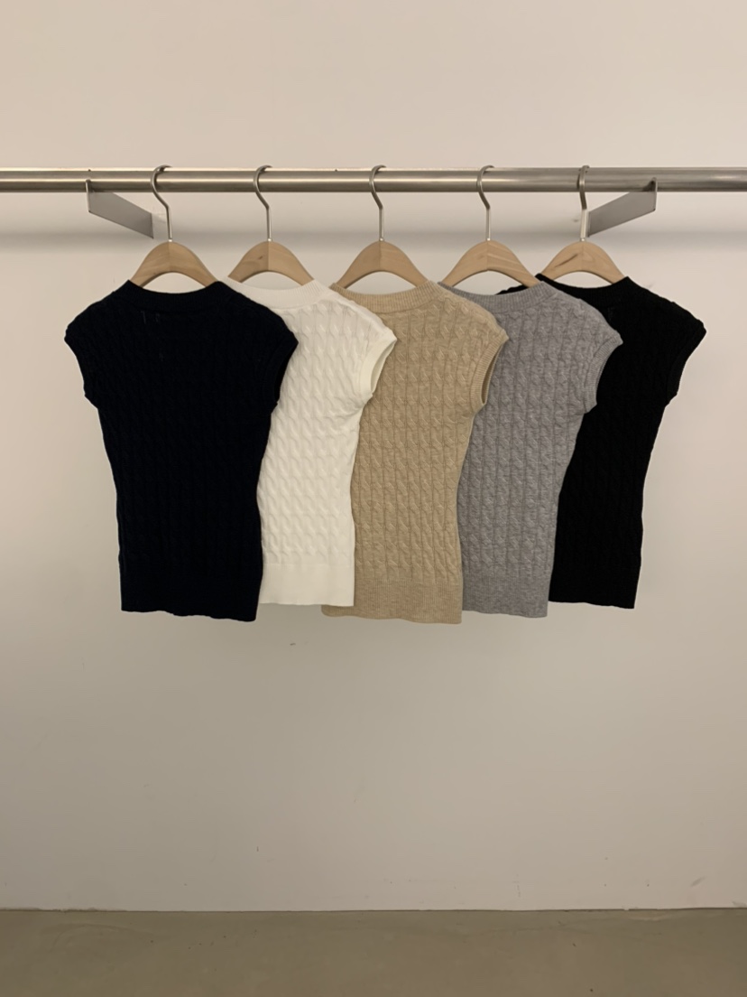 UNDER KEY東大門實拍女士新款26春夏職業休閑推薦針織衫V領UNDER KEY針織衫