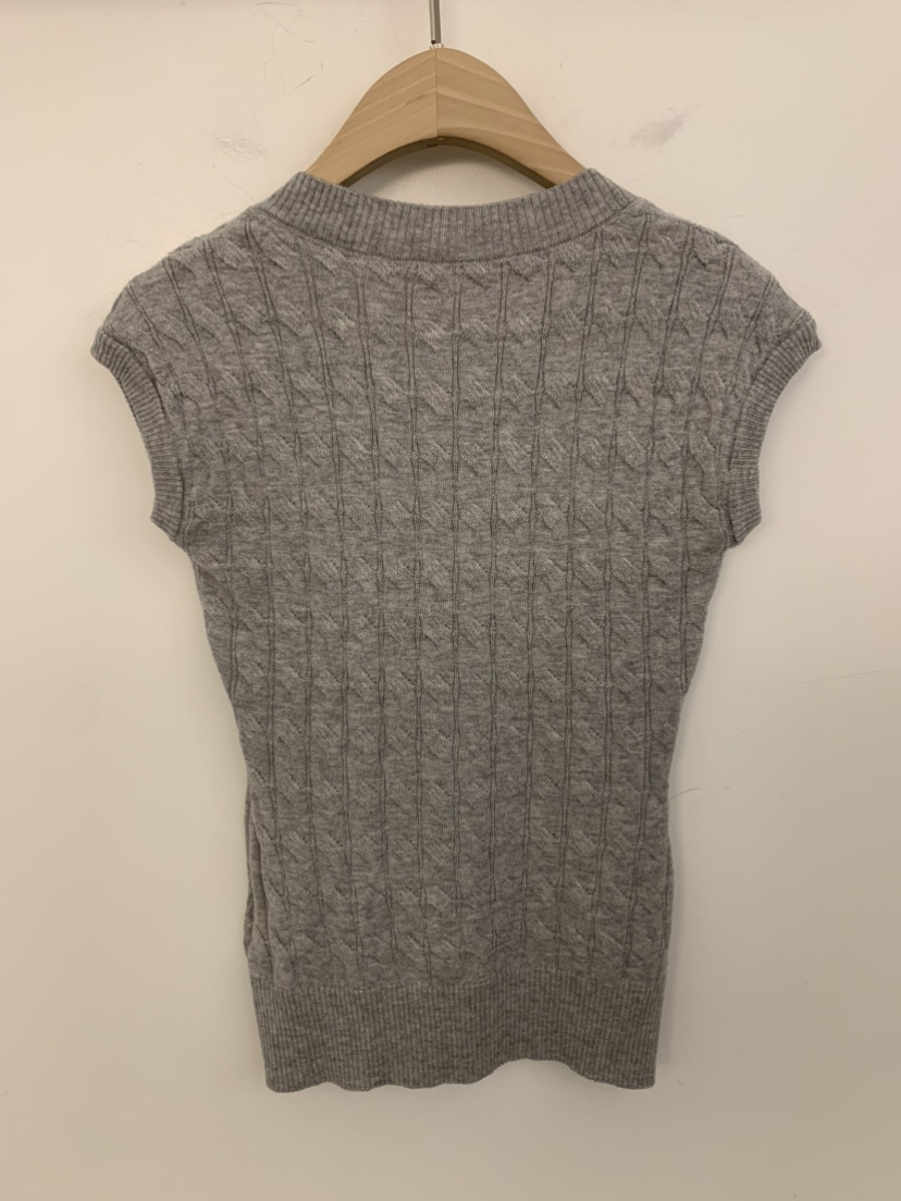 UNDER KEY東大門實拍女士新款26春夏職業休閑推薦針織衫V領UNDER KEY針織衫