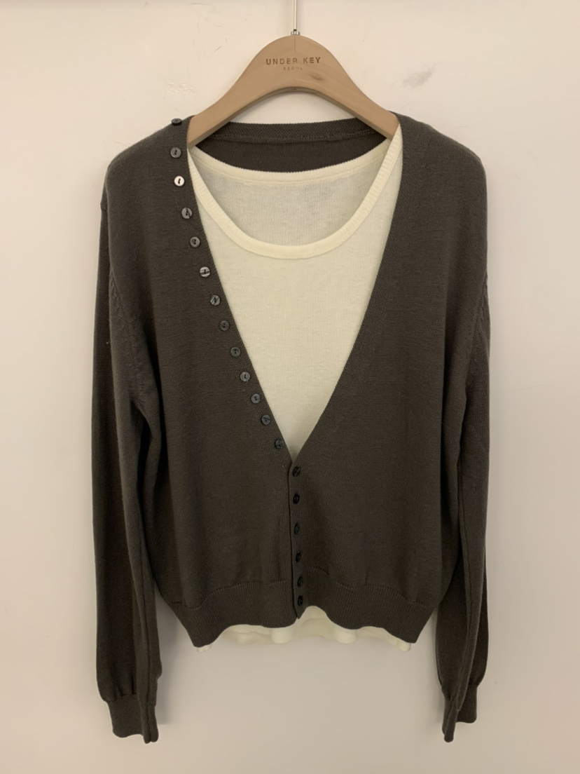 UNDER KEY韓國直郵女士新款真品職業休閑人氣時尚熱賣套裝UNDER KEY套裝圖色2