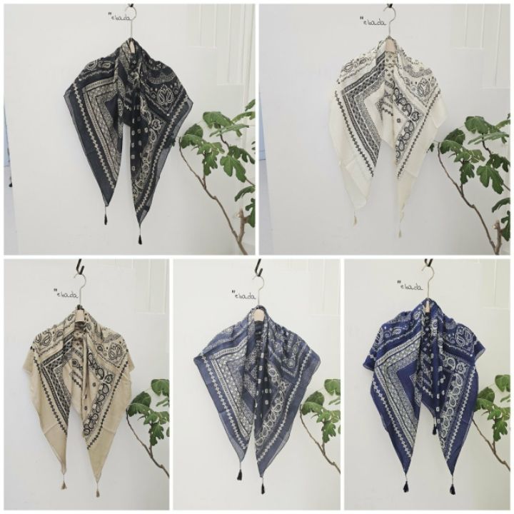 EBADA東大門直郵女裝新款熱賣休閑推薦職業26春夏圍巾披肩EBADA圍巾/披肩