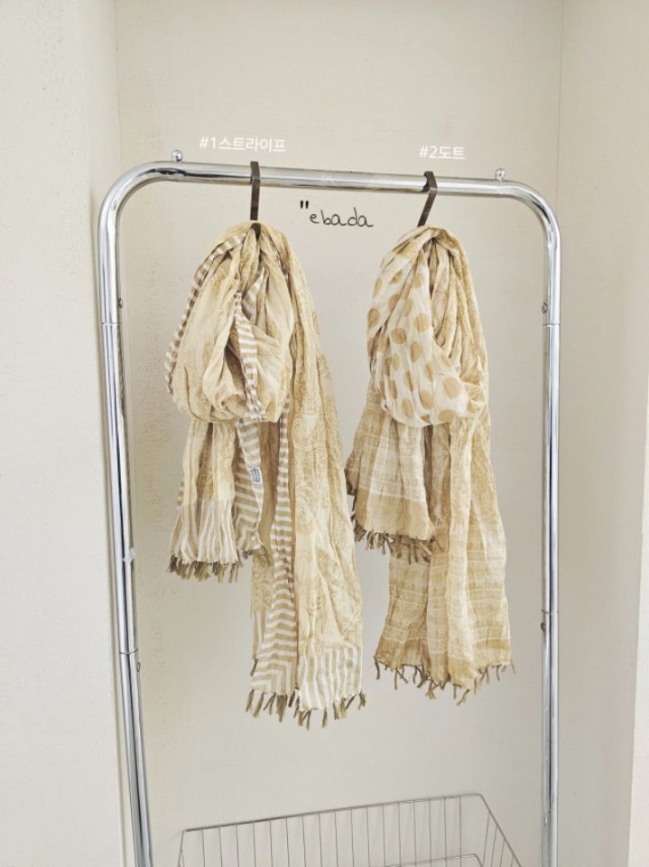 EBADA東大門代購女士新款26春夏職業人氣推薦真品圍巾披肩EBADA圍巾/披肩
