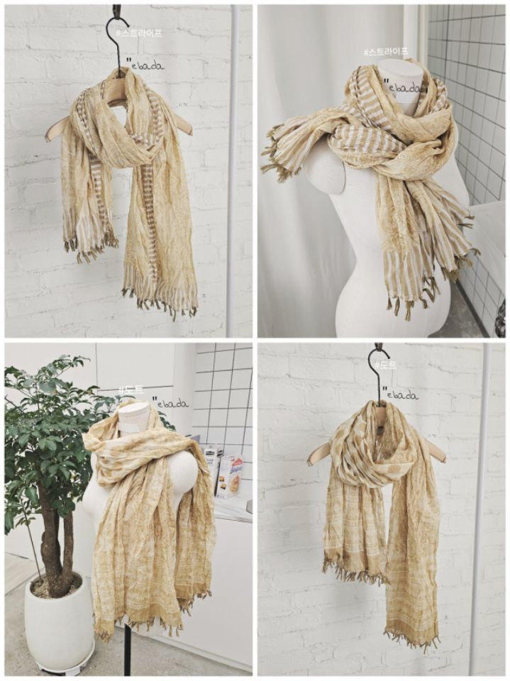 EBADA東大門代購女士新款26春夏職業人氣推薦真品圍巾披肩EBADA圍巾/披肩