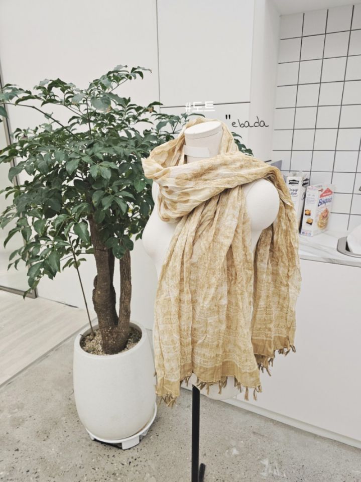 EBADA東大門代購女士新款26春夏職業人氣推薦真品圍巾披肩EBADA圍巾/披肩