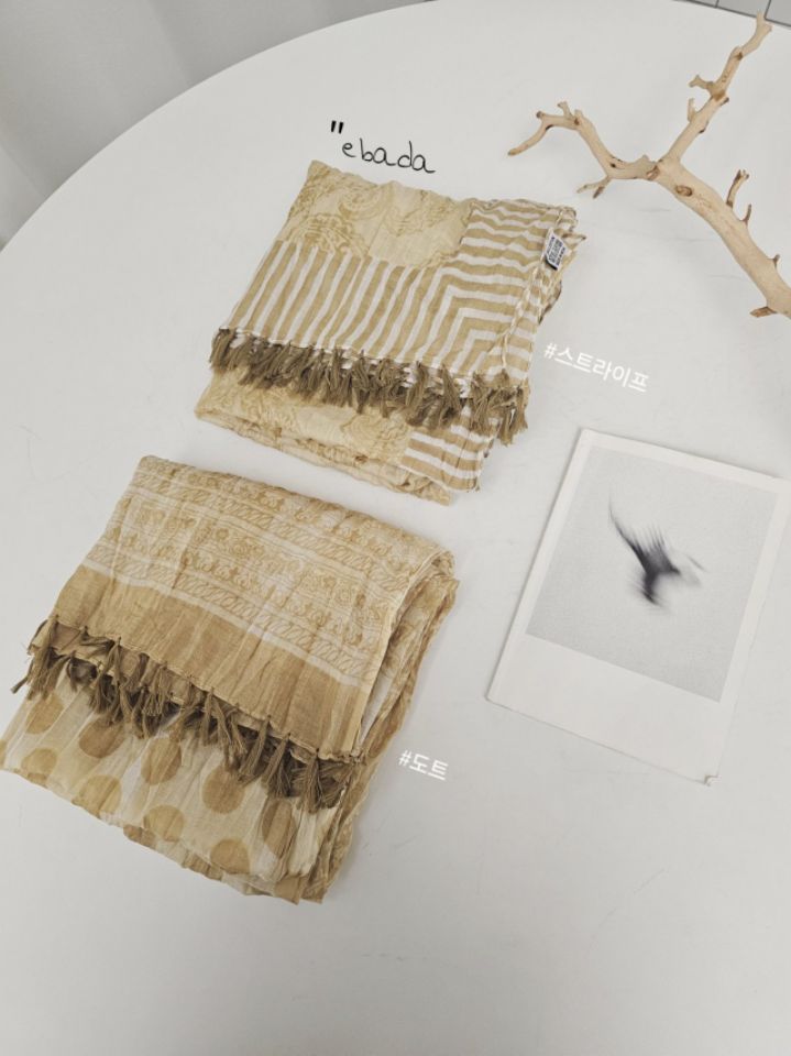 EBADA東大門代購女士新款26春夏職業人氣推薦真品圍巾披肩EBADA圍巾/披肩
