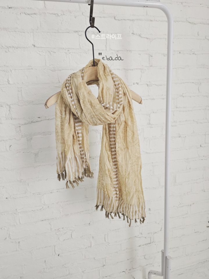 EBADA東大門代購女士新款26春夏職業人氣推薦真品圍巾披肩EBADA圍巾/披肩圖色1
