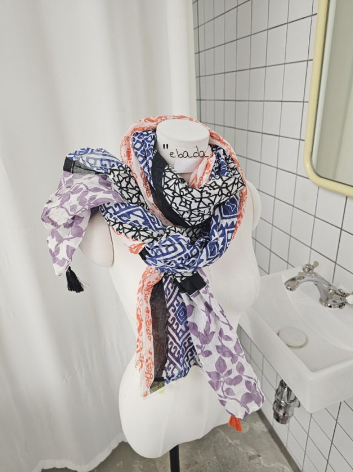 EBADA韓國直郵女士新品休閑26春夏熱賣職業人氣時尚圍巾披肩EBADA圍巾/披肩