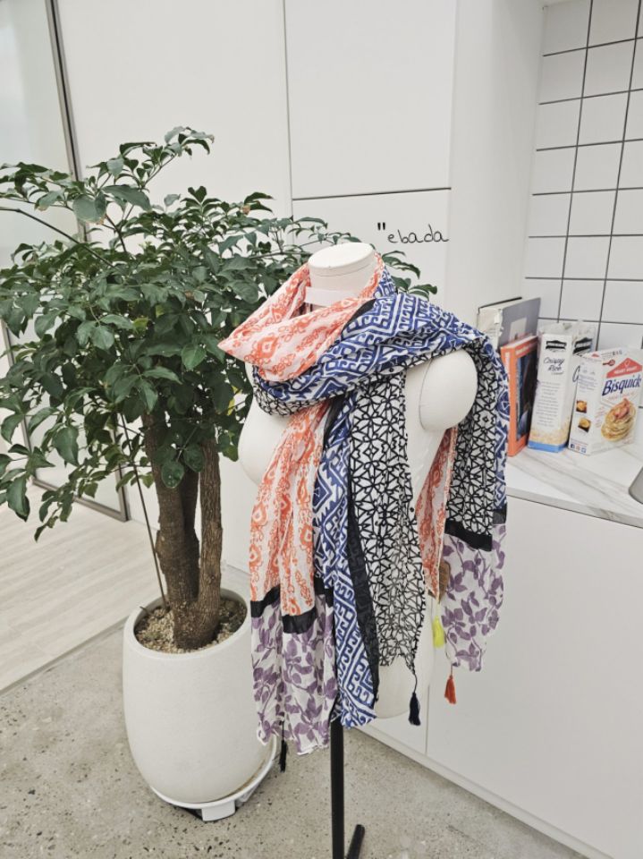 EBADA韓國直郵女士新品休閑26春夏熱賣職業人氣時尚圍巾披肩EBADA圍巾/披肩